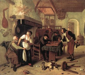 En La Taberna — Jan Havickszoon Steen