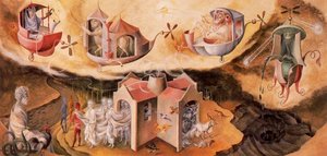 Creation Of The World Or Microcosm — Remedios Varo