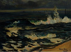 Sea At Bayhead — Richard Hayley Lever