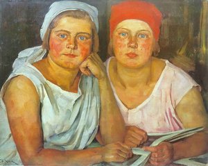 The Komsomol Girls — Konstantin Yuon