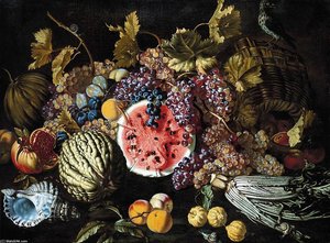Still-life Of Fruit — Giovanni Battista Ruoppolo