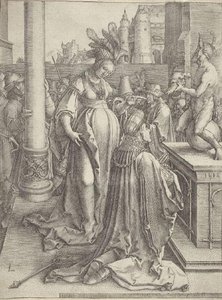 Soloman's Idolatry — Lucas Van Leyden