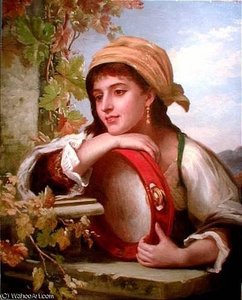 Italian Girl — Frederick Goodall