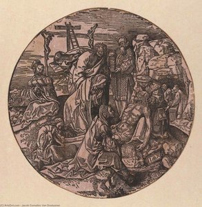 Lamentation And Entombment Of Christ — Jacob Cornelisz Van Oostsanen