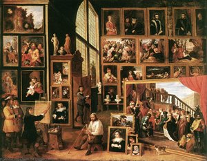 The Gallery Of Archduke Leopold In Brussels — David Teniers The Younger
