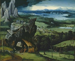Landscape With St Jerome — Joachim Patenir