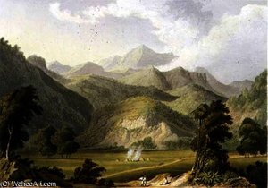 Approach To The Bore Ghaut — William Westall