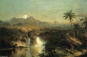 View Of Cotopaxi — Frederic Edwin Church