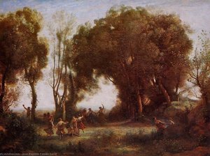 Mattina - Danza Delle Ninfe — Jean-baptiste-camille Corot