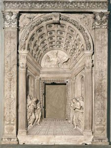 Tabernacle (detail) — Desiderio Da Settignano