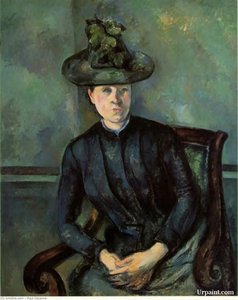 Woman In A Green Hat (madame Cezanne) — Paul Cézanne