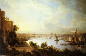 A Prospect Of London — Alexander Nasmyth
