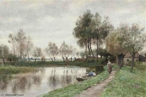 Small Talk — Julius Jacobus Van De Sande Bakhuyzen