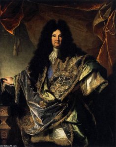 Portrait Of Phillippe De Courcillon — Hyacinthe Rigaud