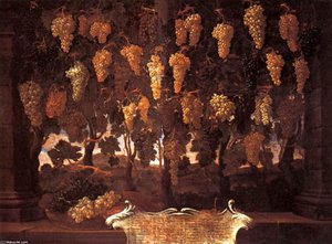 Grapes — Bartolomeo Bimbi