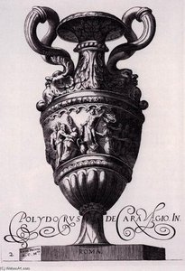 Design For A Vase — Polidoro Da Caravaggio