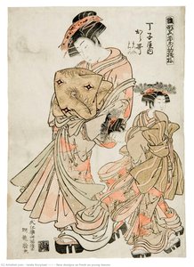 New Designs As Fresh As Young Leaves — Isoda Koryūsai 磯田湖龍斎