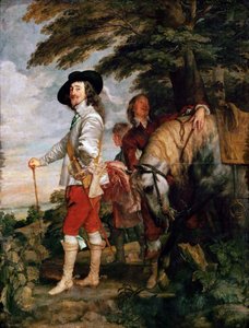 Charles I, King Of England At The Hunt — Sir Anthony Van Dyck