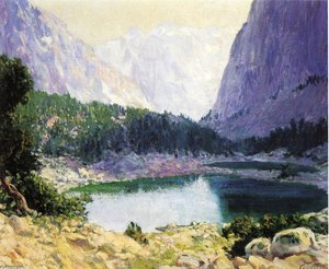 Twin Lakes, High Sierra — Guy Orlando Rose