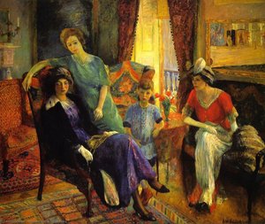 Family Group — William James Glackens
