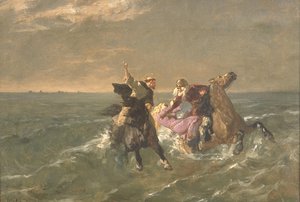 La Chevauchee De Saint Guenole Et Du Roi Gradlon — Évariste Vital Luminais