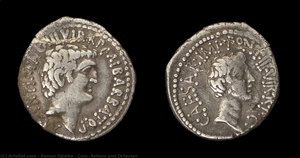 Coin, Antony And Octavian — რომან ოპალკა