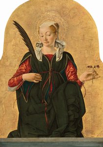 Saint Lucy — Francesco Del Cossa