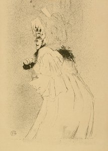 Miss May Belfort Welcoming — Henri De Toulouse-lautrec