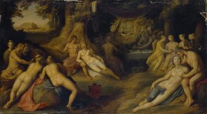 Sinners Before The Flood — Cornelis Cornelisz Van Haarlem