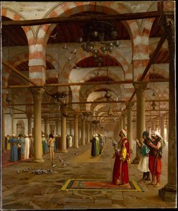 Gebet In Der Moschee — Jean Léon Gérôme Ferris