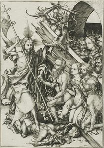 Chirst In Limbo — Martin Schongauer