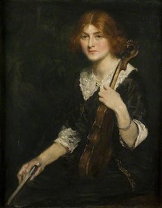 Ann With A Violin — Brian Hatton