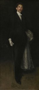 Arrangement In Black And Gold: Comte Robert De Montesquiou-fezensac — James Abbott Mcneill Whistler