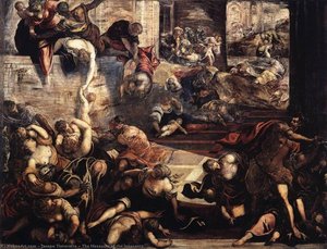 The Massacre Of The Innocents — Tintoretto