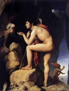 Oedipus E La Sfinge — Jean-auguste-dominique Ingres