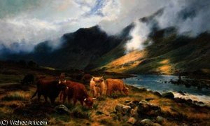 Through The Pass Of Awe — Louis Bosworth Hurt