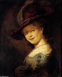 Saskia Laughing — Rembrandt Van Rijn