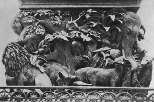 Monument To Krylov (detail) — Pëtr Karlovič Klodt