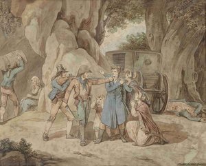 Robbers Attacked A Family — Bartolomeo Pinelli