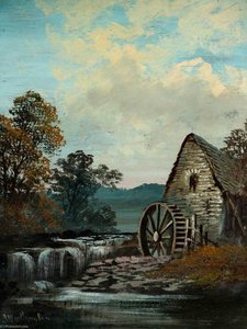 Watermill — Alfred Worthington