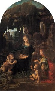 Kaya Mağarası'ndaki Meryem Ana - Paris — Leonardo Da Vinci