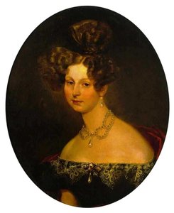 Portrait Of Grand Duchess Elena Pavlovna — Karl Pavlovich Brulloff