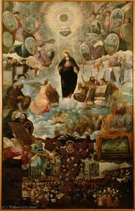 Allegory Of The Immaculate Virgin — Juan De Las Roelas