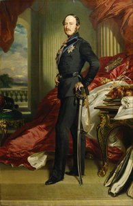 Principe Alberto Di Sassonia-coburgo-gotha (replica Di Un Originale Del 1859 Dell'artista) — Franz Xaver Winterhalter
