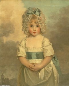 Miss Charlotte Papendick As A Child — John Hoppner