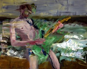 Boy Am Meer Mit E-gitarre — रेनर फेटिंग