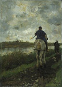 The Tow Path No.2 — Anton Mauve
