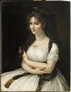 Madame Pasteur — Antoine-jean Gros (baron Gros)