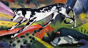 El Miedo Del Conejo — Franz Marc