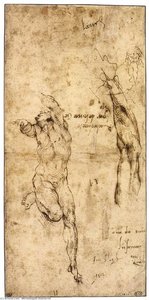 Verschiedene Studien (verso) — Michelangelo Buonarroti